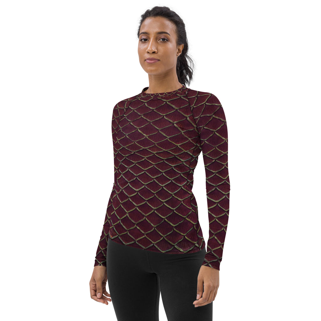 Yule Tide Fitted Rash Guard