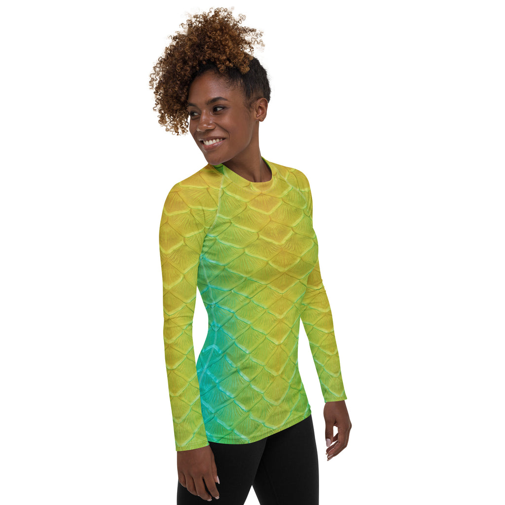 Jellyfish Jungle Fitted Rash Guard