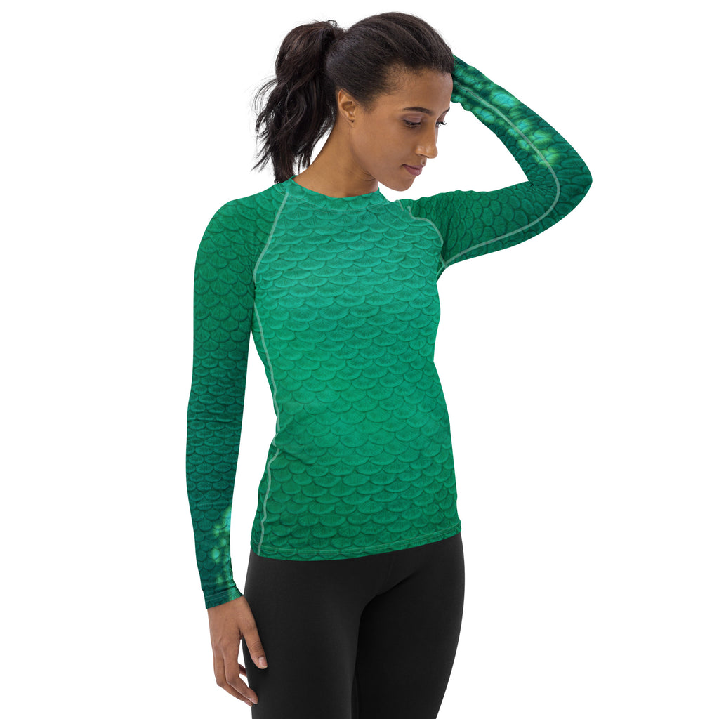 Humphead Wrasse Fitted Rash Guard