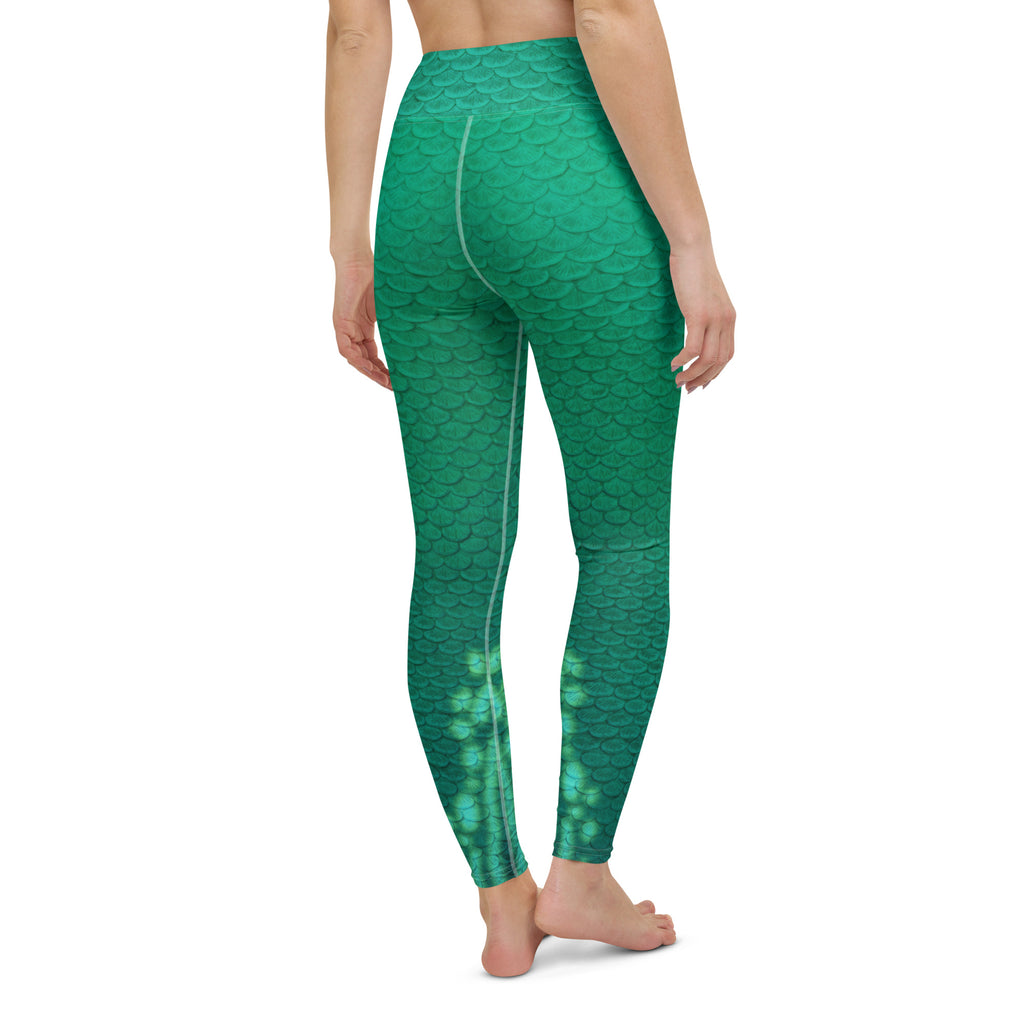 Humphead Wrasse High Waisted Leggings