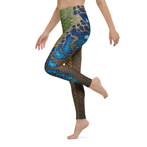 Caspian Koi High Waisted Leggings