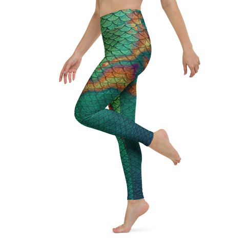 Caspian Koi High Waisted Leggings
