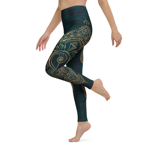 Caspian Koi High Waisted Leggings