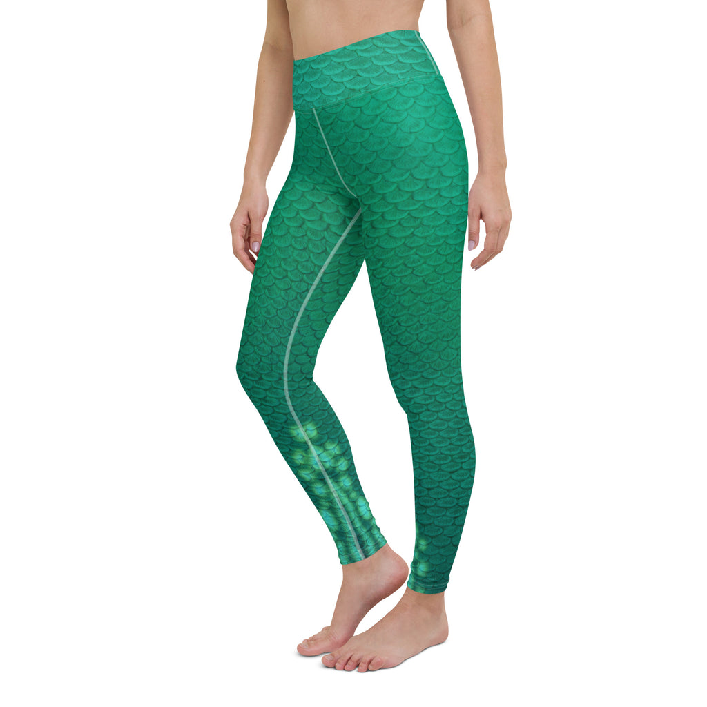 Humphead Wrasse High Waisted Leggings