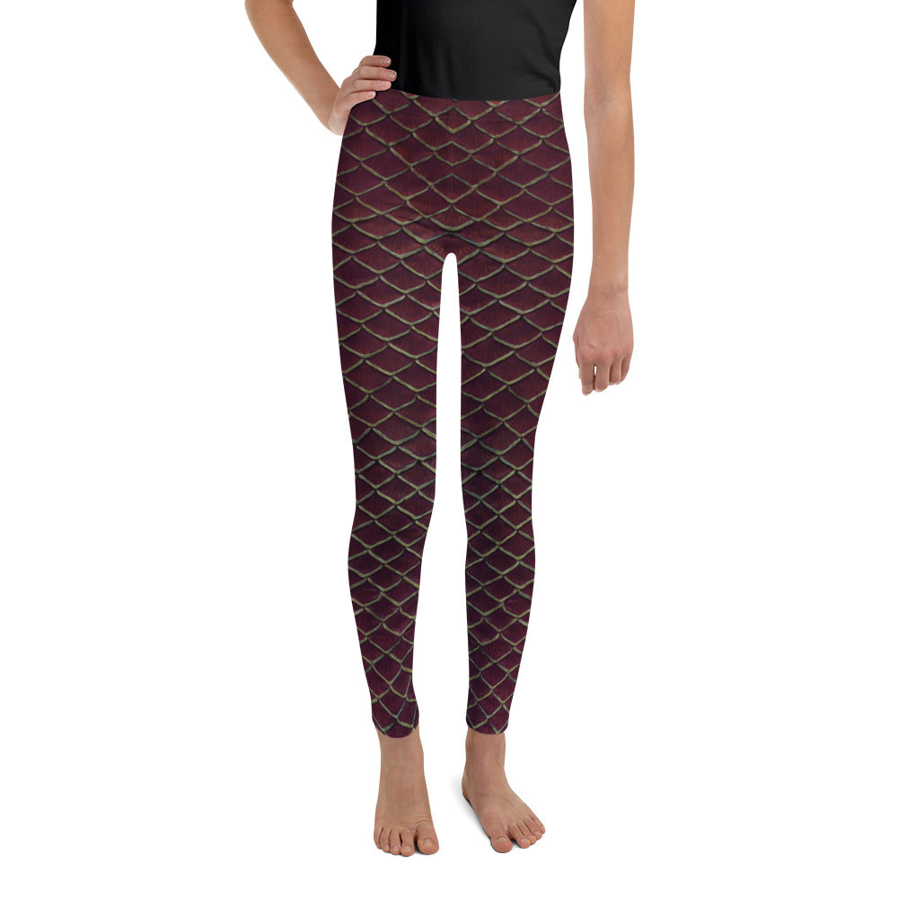 Yule Tide Youth Leggings
