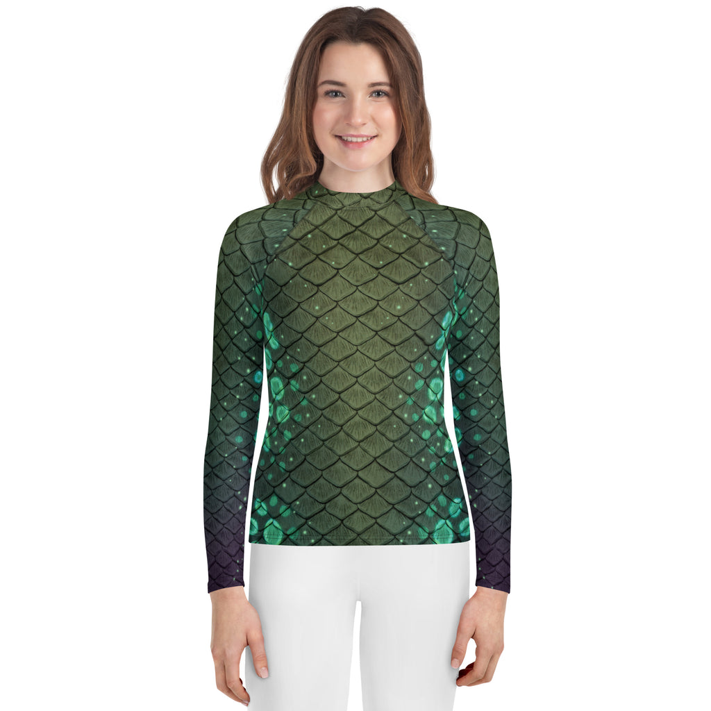 Amphibia Youth Rash Guard
