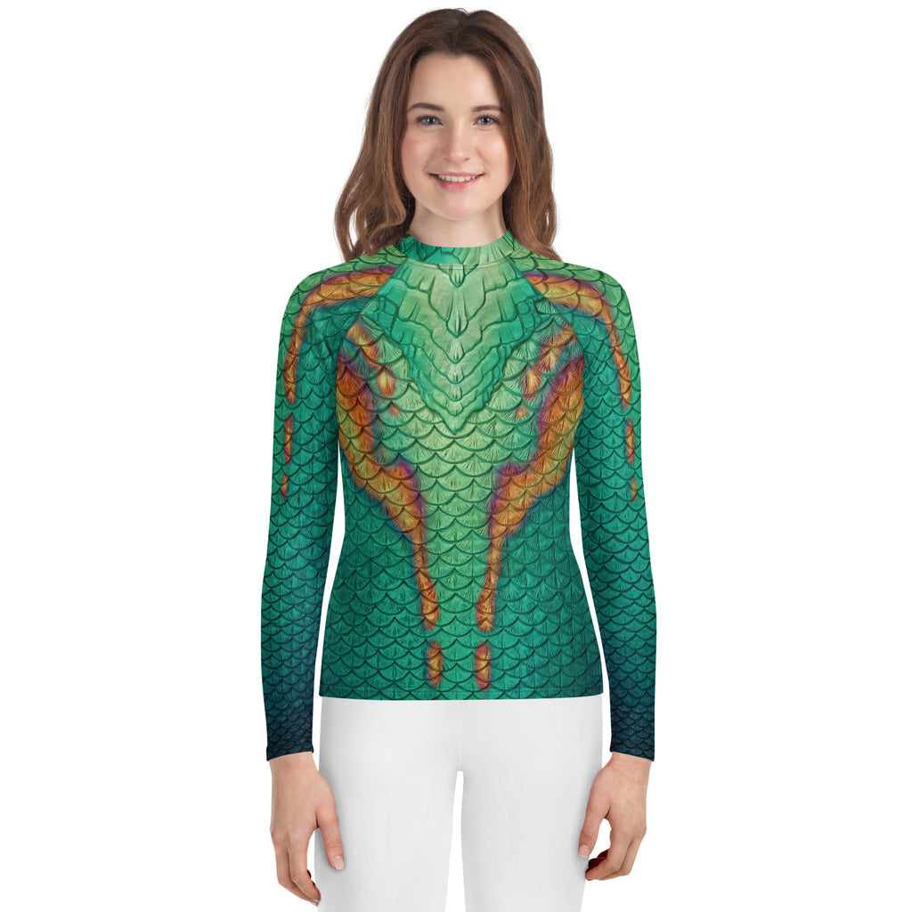Macaw Youth Rash Guard