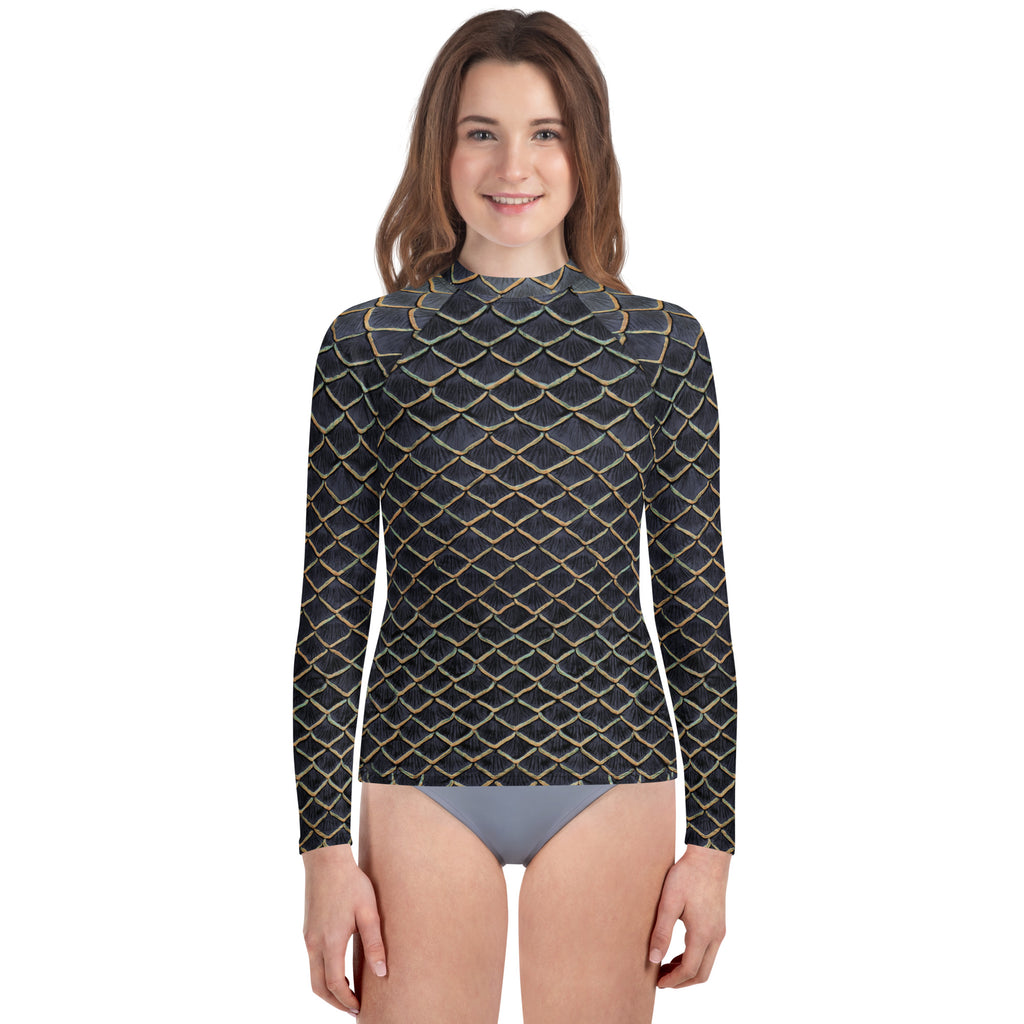 Curse of Cortes Youth Rash Guard