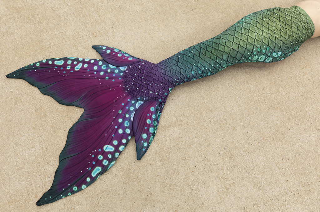 Amphibia Signature Fabric Tail - READY TO SHIP