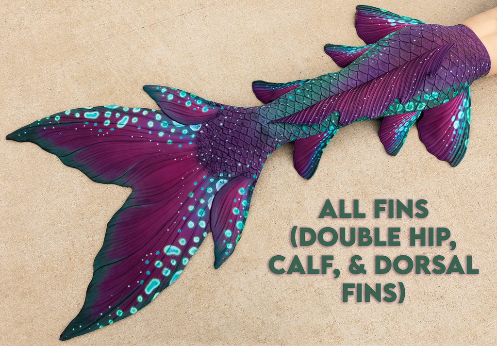 Amphibia Signature Fabric Tail - READY TO SHIP