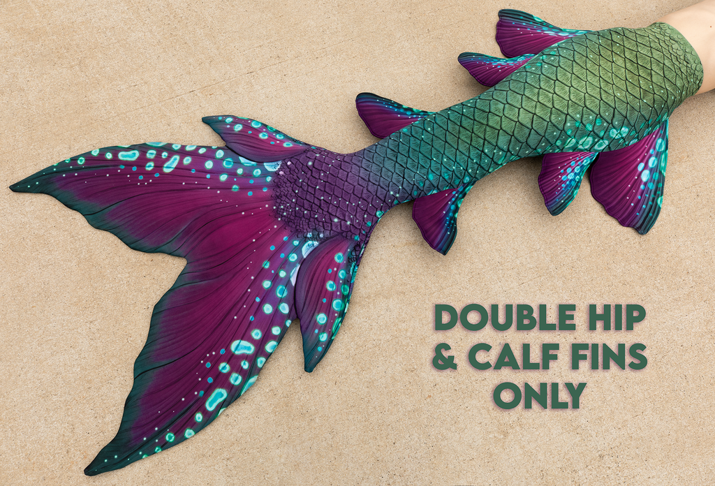 Amphibia Signature Fabric Tail - READY TO SHIP