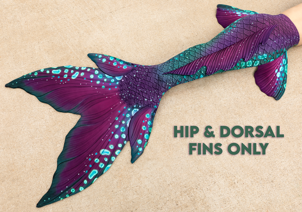 Amphibia Signature Fabric Tail - READY TO SHIP