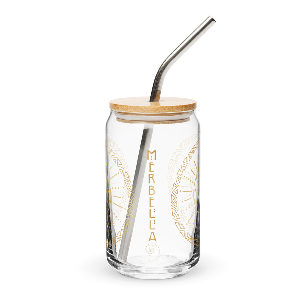 Finbella Riviera Muse Can-Shaped Glass