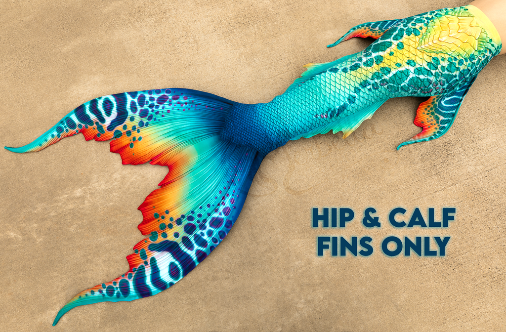 Damsel Merbella by Finfolk Signature Fabric Tail - READY TO SHIP