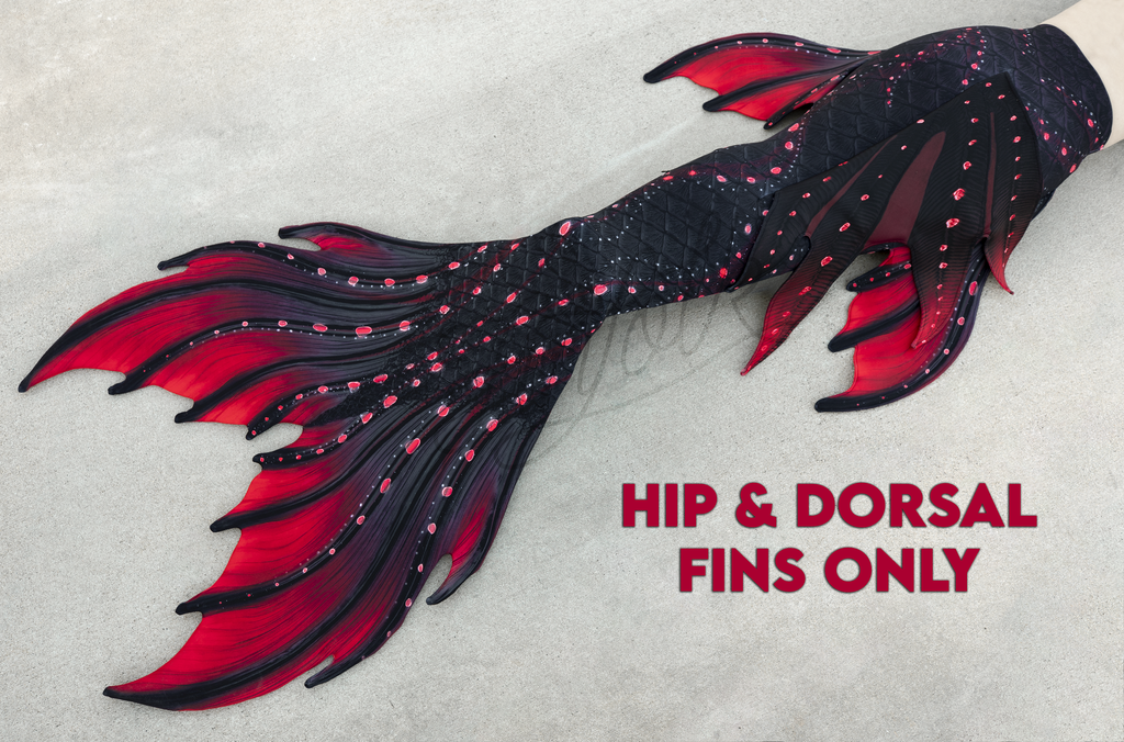 Dark Tide Signature Fabric Tail - READY TO SHIP