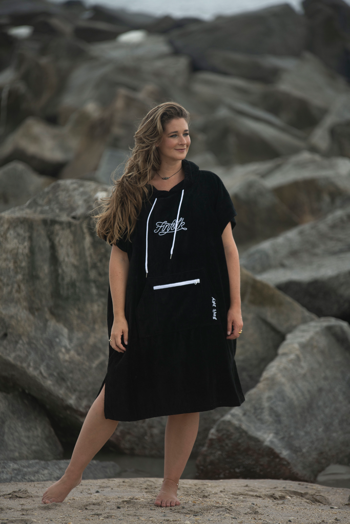 Finfolk Deadly Depths Black Changing Poncho