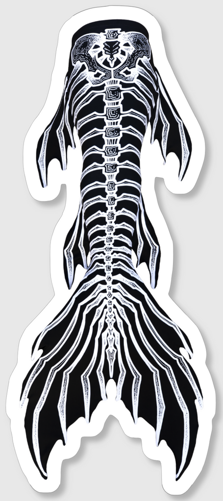 Dead Men Tell No Tails Signature Tail Sticker