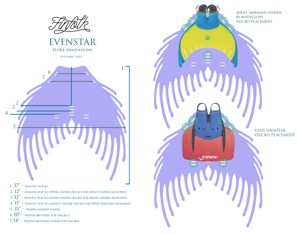 Luminosa Signature Fabric Tail - READY TO SHIP