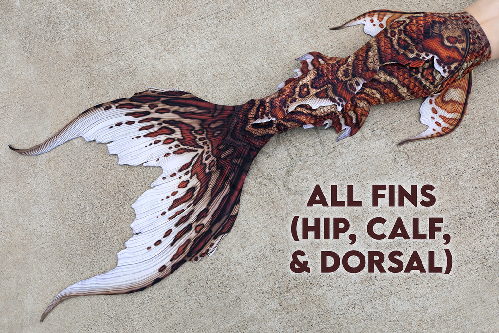 Tail of the Month: Escalla Merbella by Finfolk Signature Fabric Tail