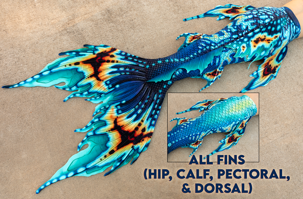 Helix Merbella by Finfolk Signature Fabric Tail