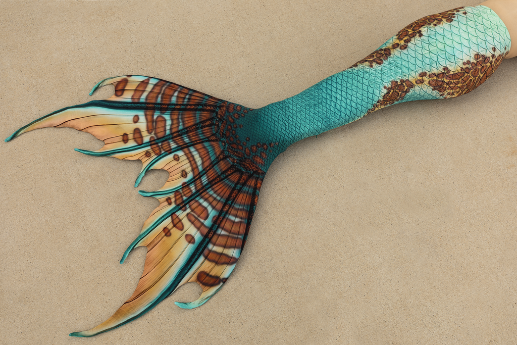 Mirage Merbella by Finfolk Signature Fabric Tail - READY TO SHIP