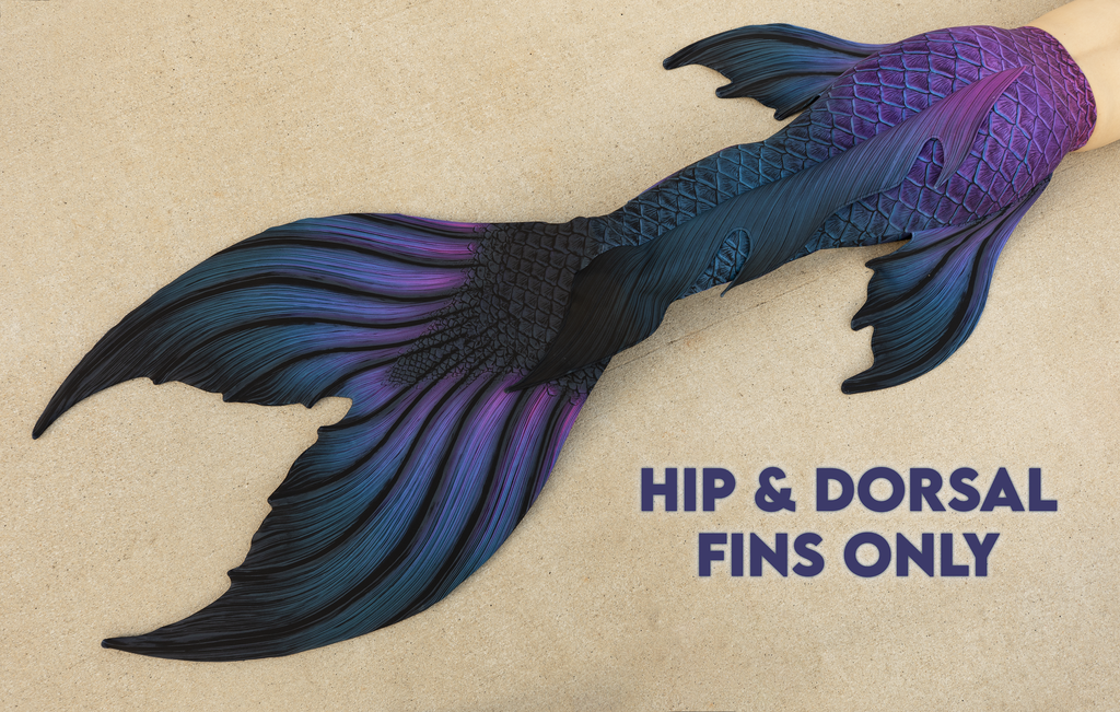 Nightshade Signature Fabric Tail - READY TO SHIP