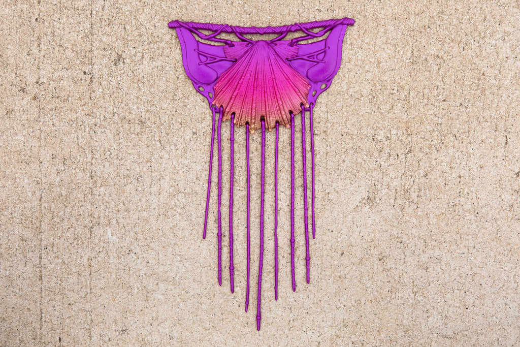 Paradiso Shell Weaver Silicone Belt