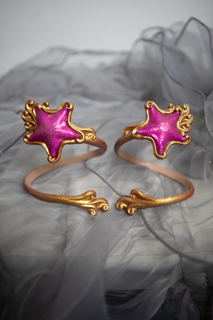 Paradiso Gilded Sea Star Silicone Arm Band