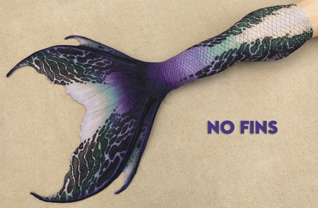 Scylla Merbella by Finfolk Signature Fabric Tail - READY TO SHIP