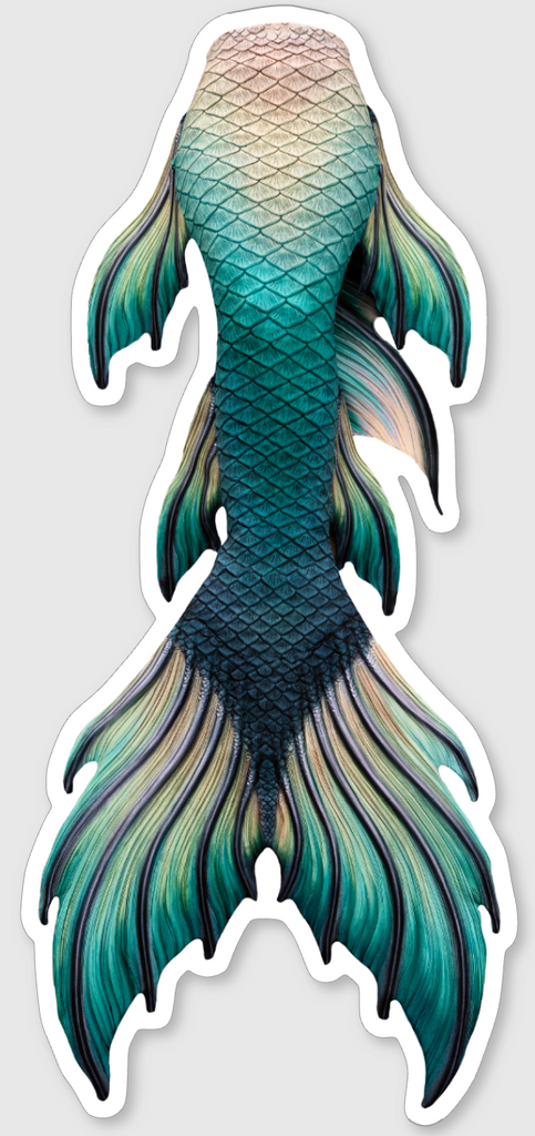 Shipwreck Siren Signature Tail Sticker