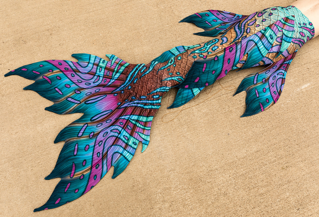 Treasure Cove Signature Fabric Tail READY TO SHIP