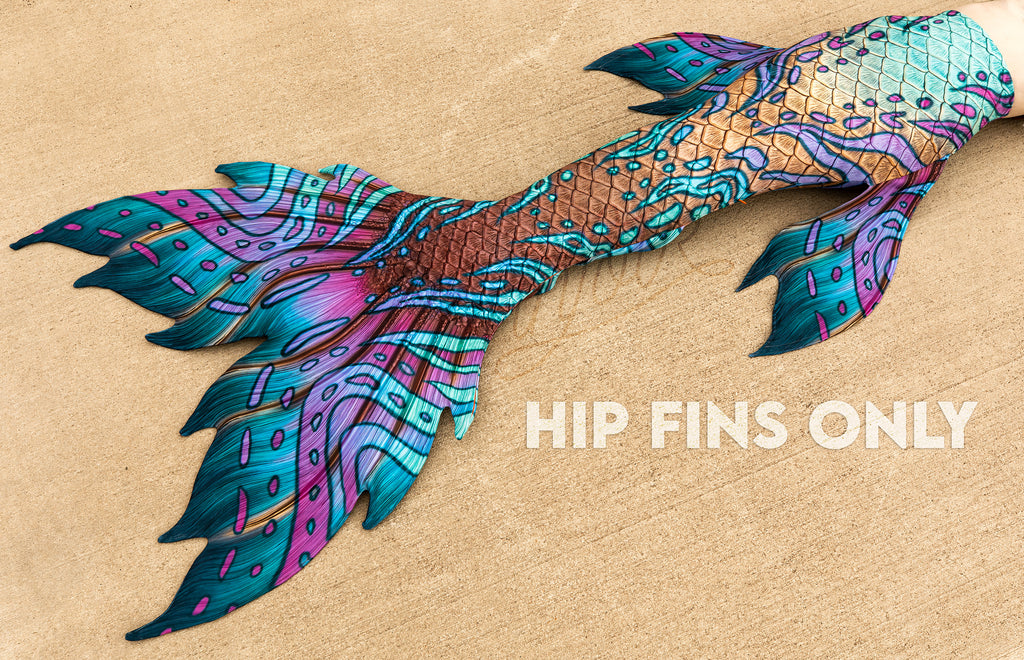 Treasure Cove Signature Fabric Tail READY TO SHIP