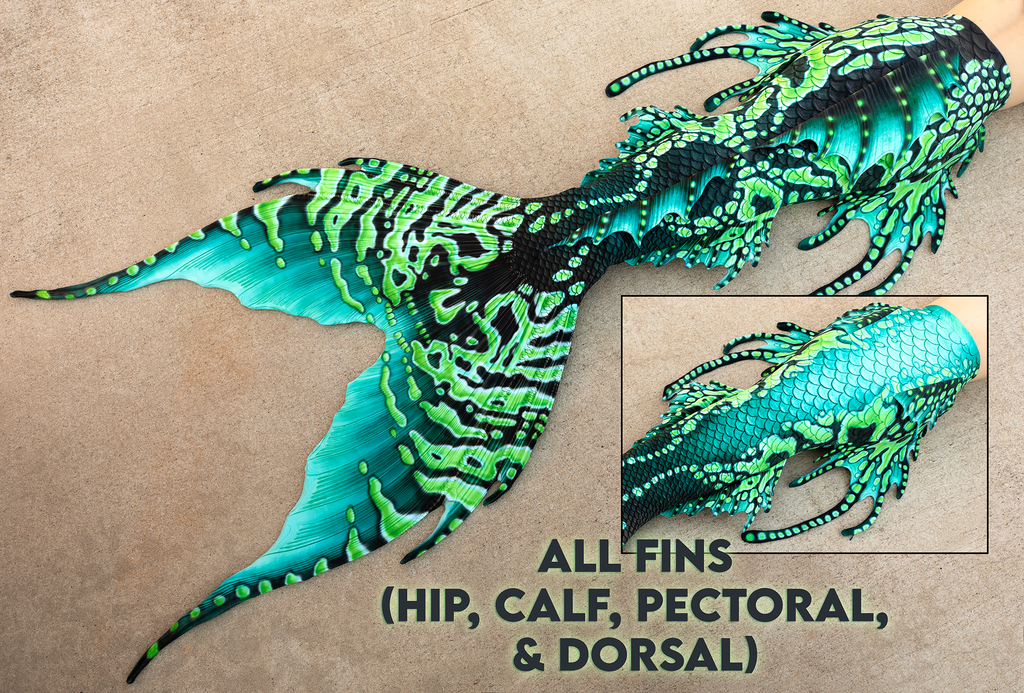Void Merbella by Finfolk Signature Fabric Tail