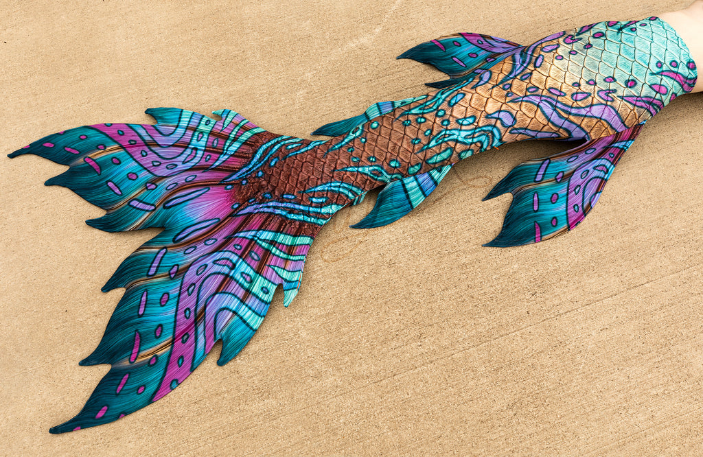 Treasure Cove Signature Fabric Tail READY TO SHIP