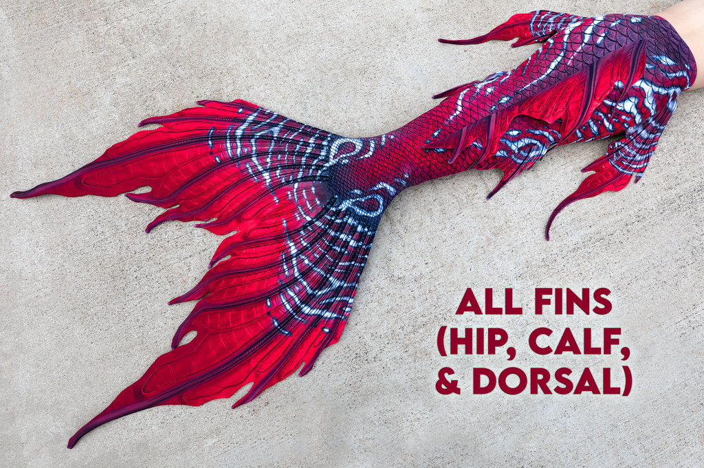 Zaleska Merbella by Finfolk Signature Fabric Tail READY TO SHIP