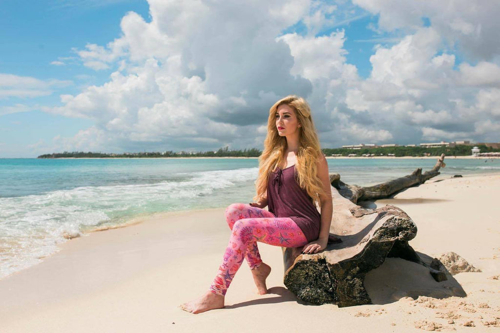 Paradise In Pink Leggings