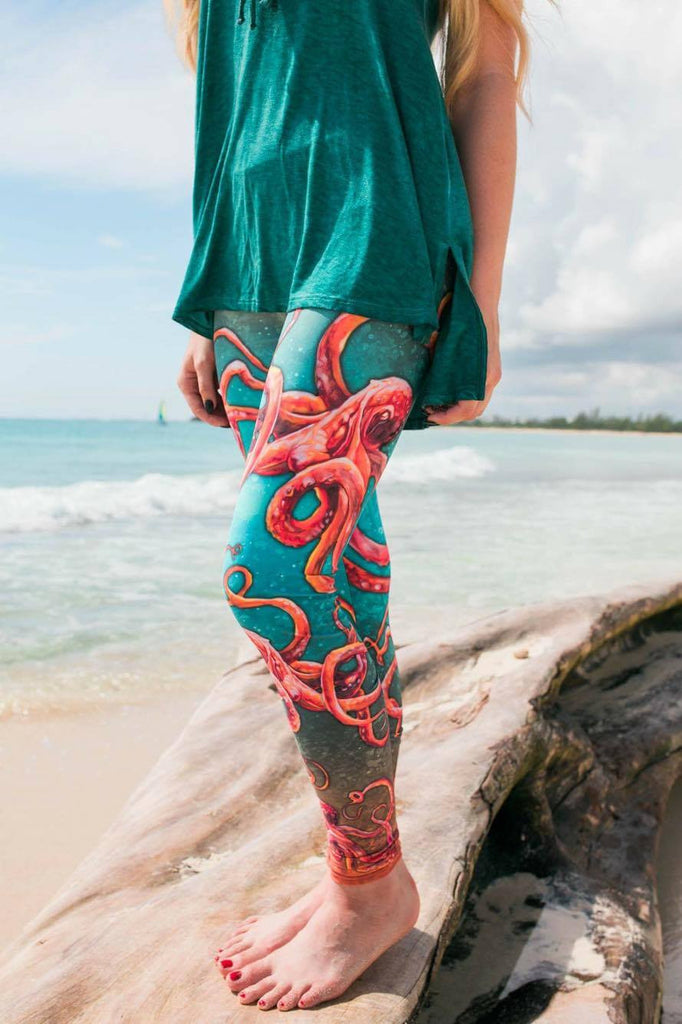Curious Kraken Leggings