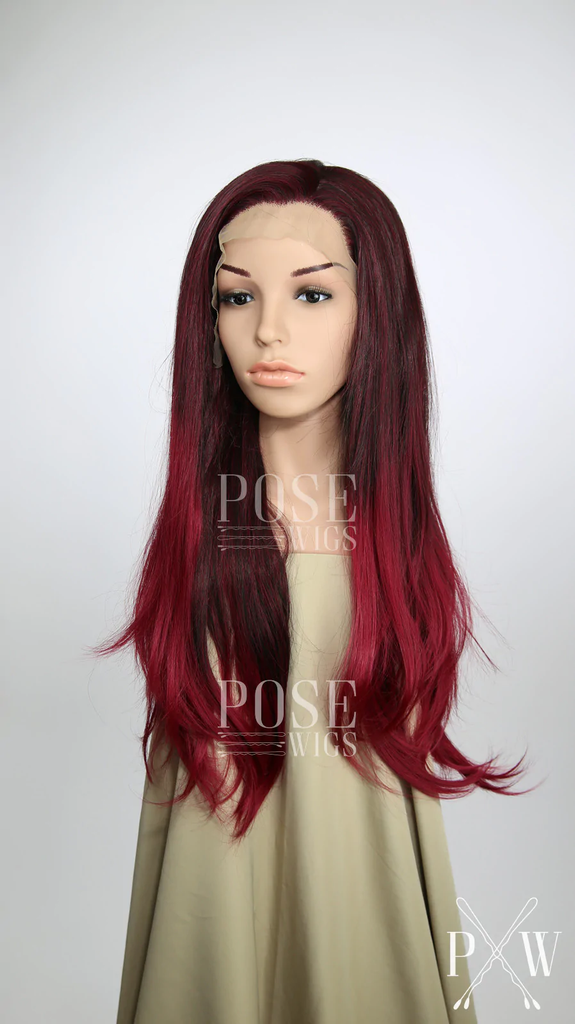 Sky Galaxy Garnet Lace Front Wig