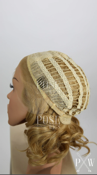 Ava Honey Blonde Lace Front Wig