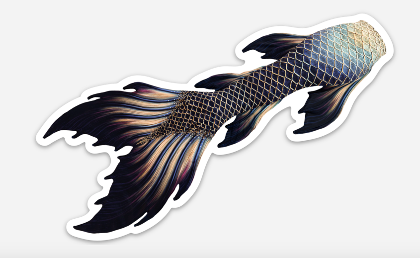 Curse of Cortes Signature Tail Sticker