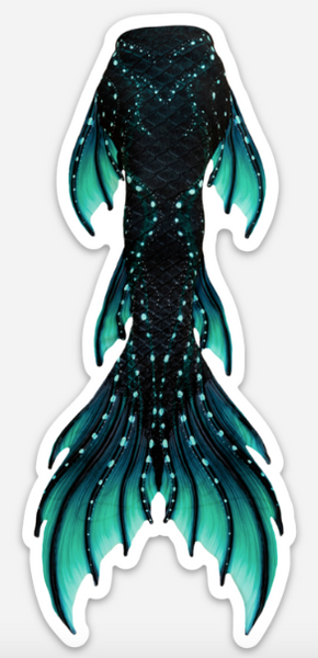 Aqua Fairy Signature Tail Sticker