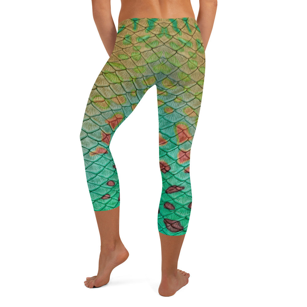 Pumpkinseed Capri Leggings