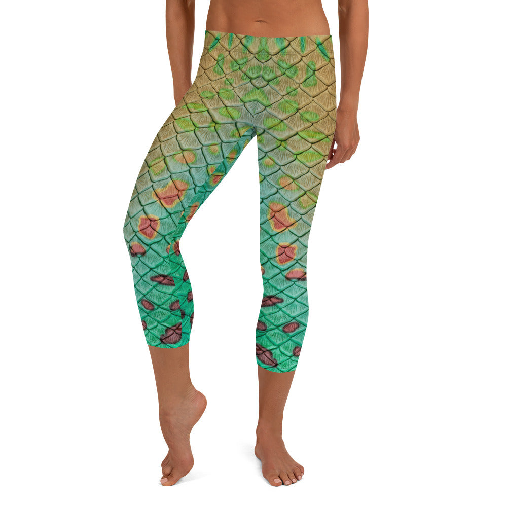Pumpkinseed Capri Leggings