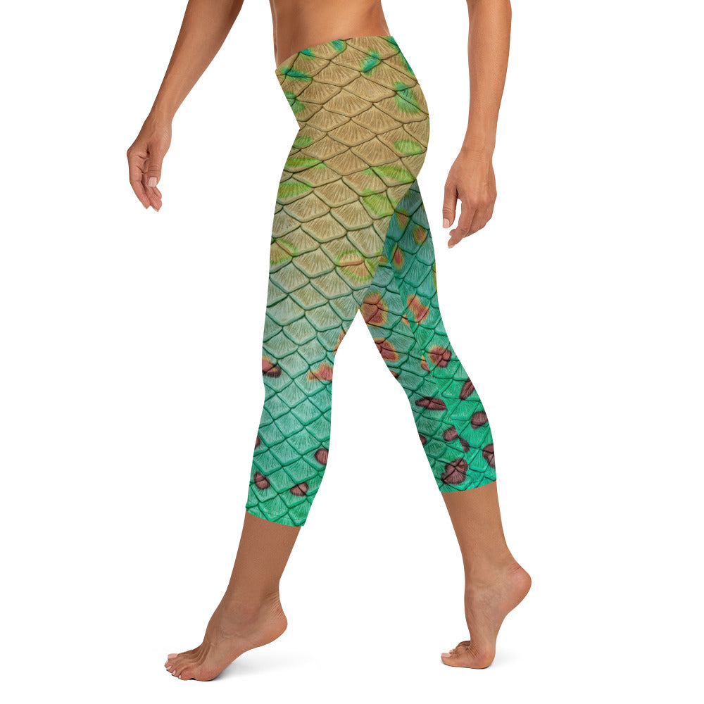 Pumpkinseed Capri Leggings