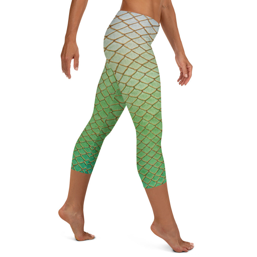 The Luna Moth Capri Leggings