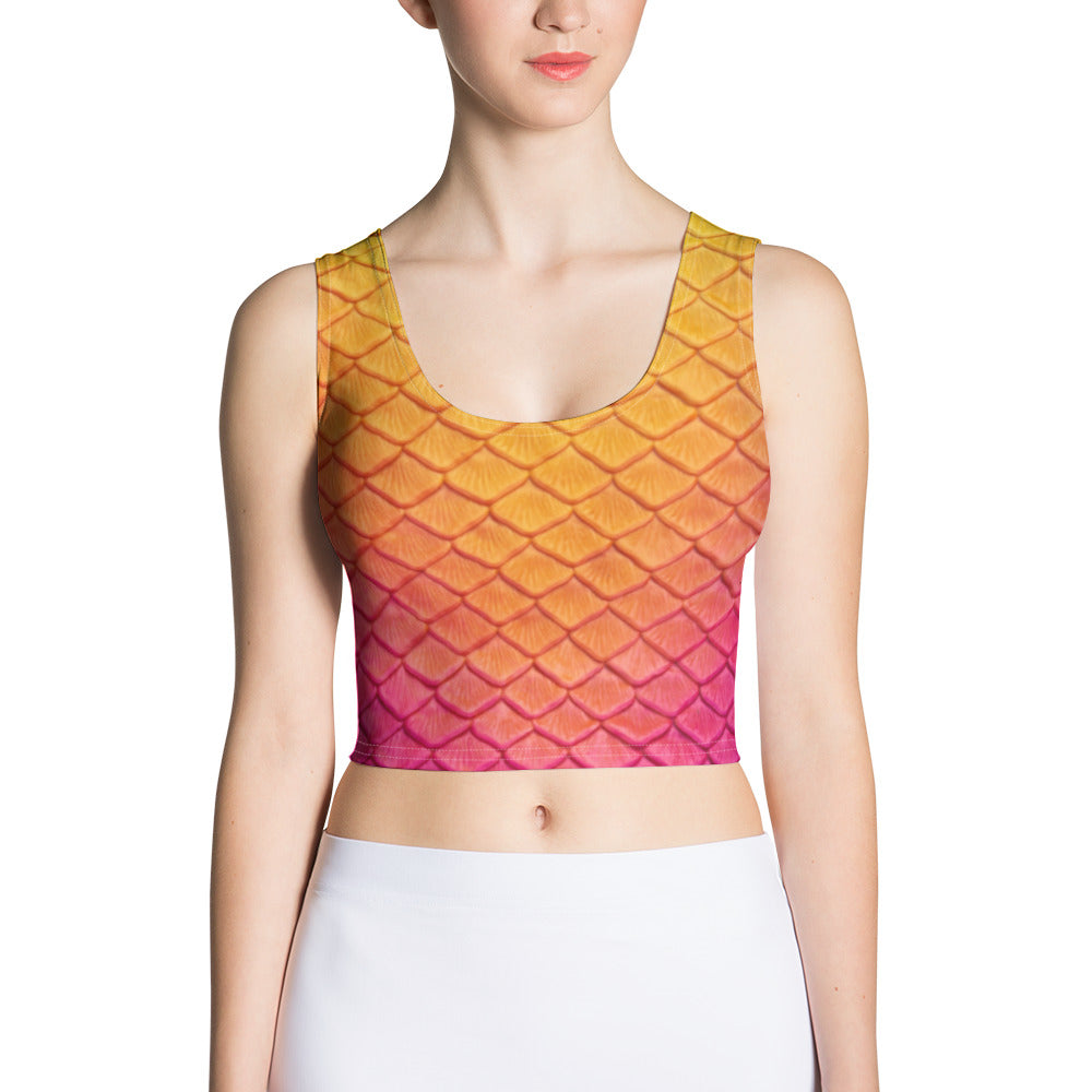 Hibiscus Bliss Crop Tank