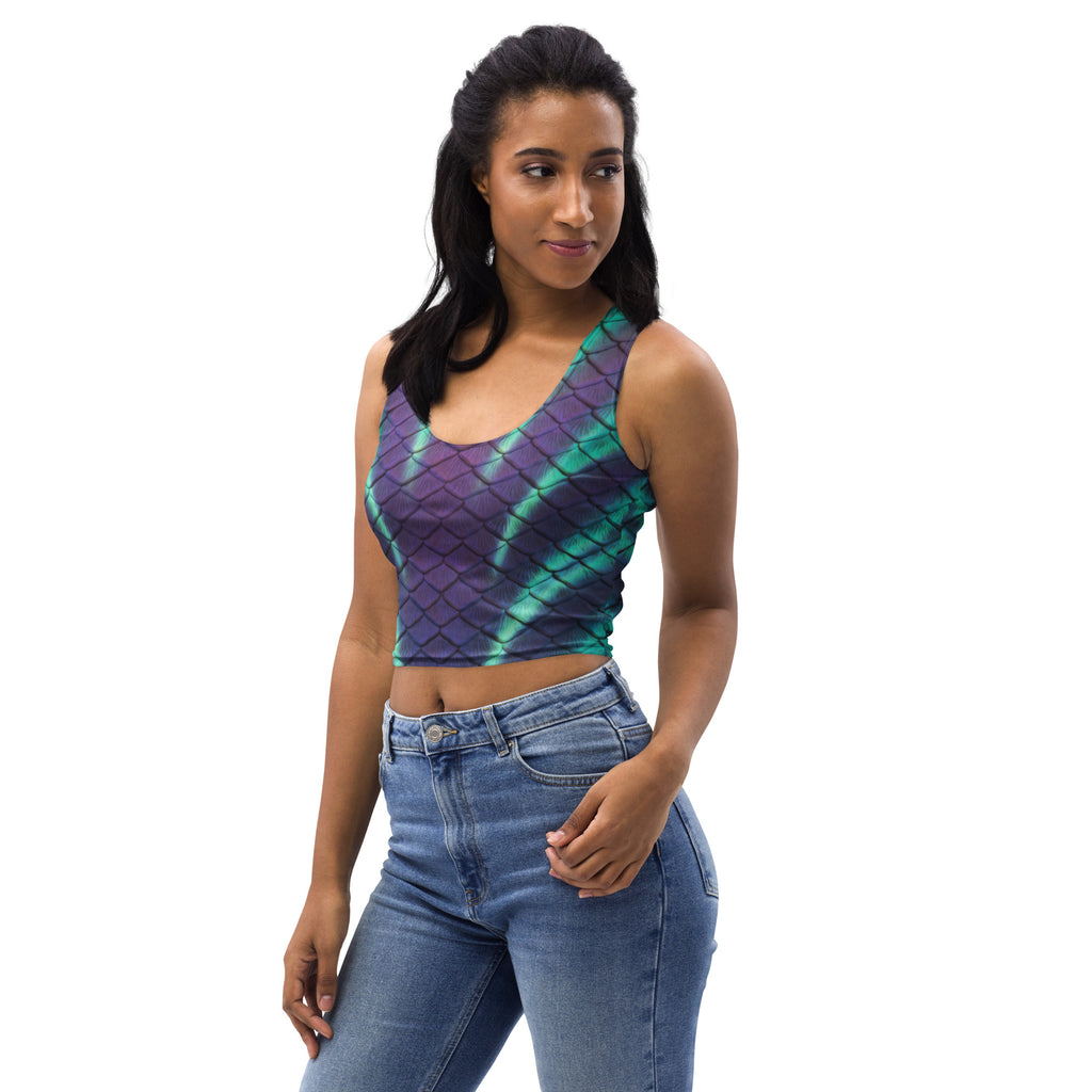 Aurora Borealis Crop Tank