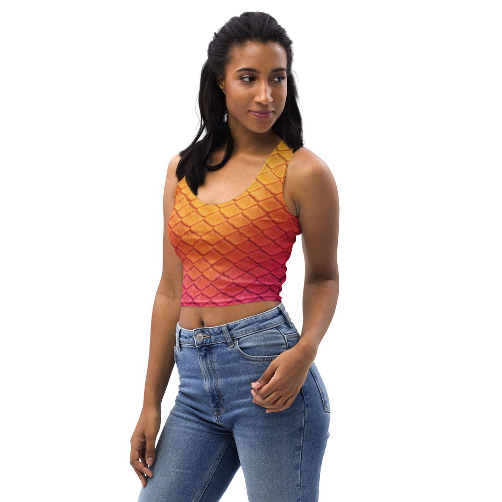 Hibiscus Bliss Crop Tank
