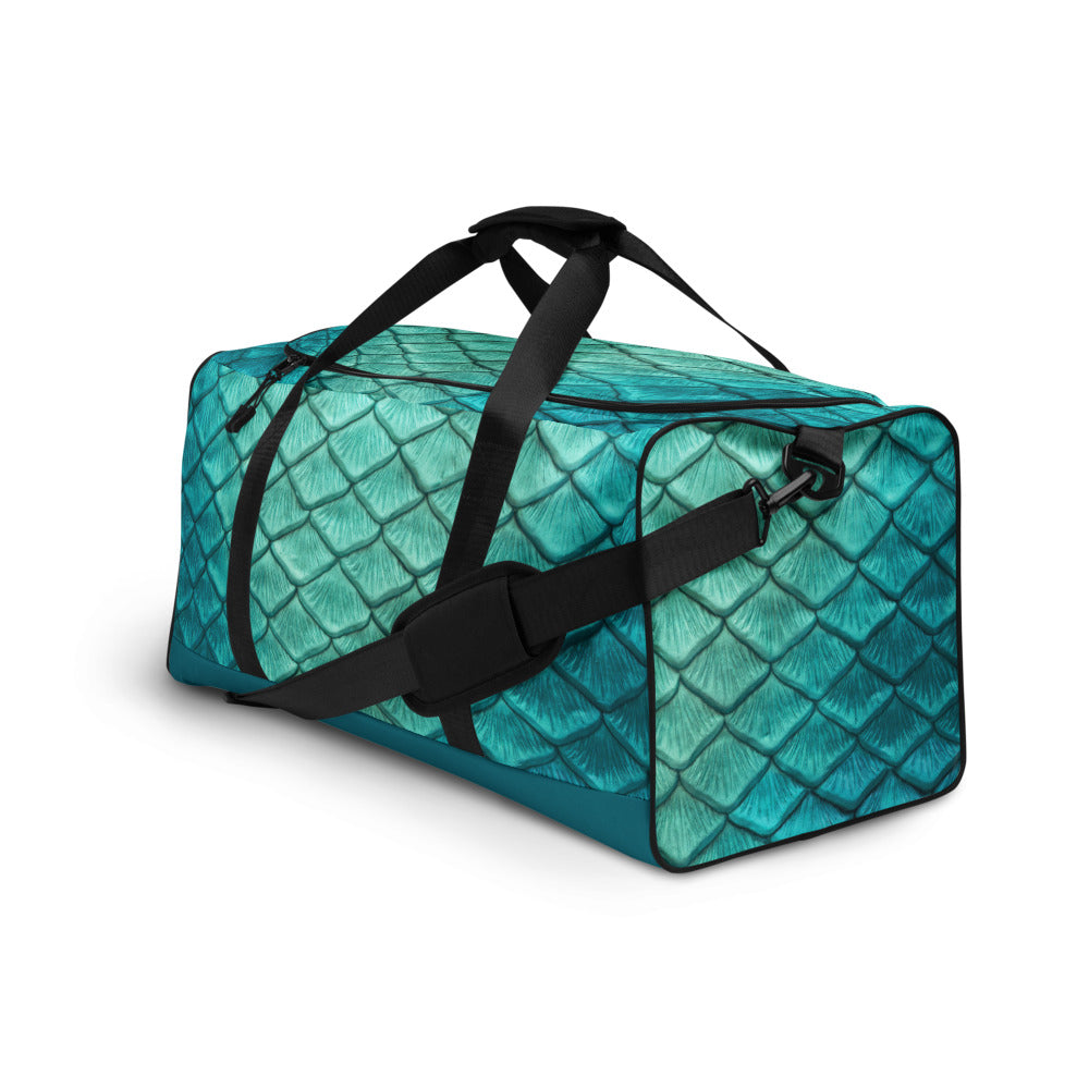 Sea Sapphire Duffle Bag