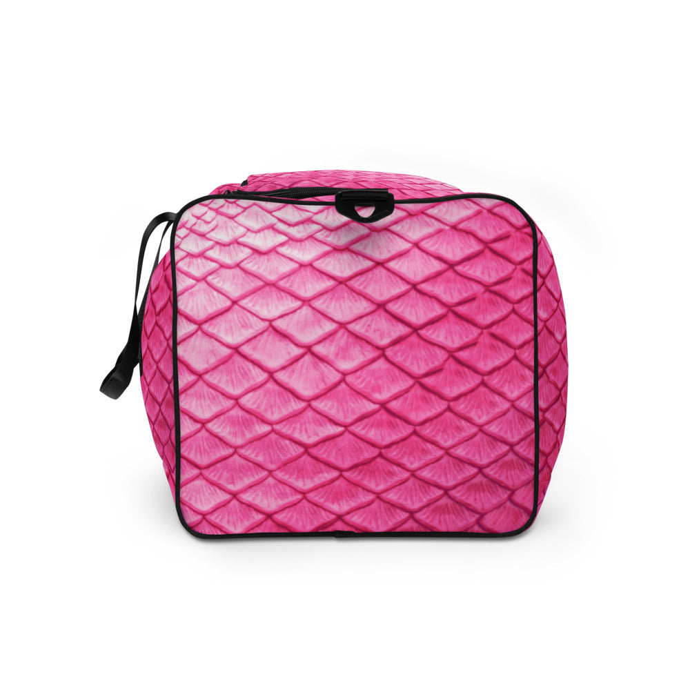 Plumeria Pink Duffle Bag